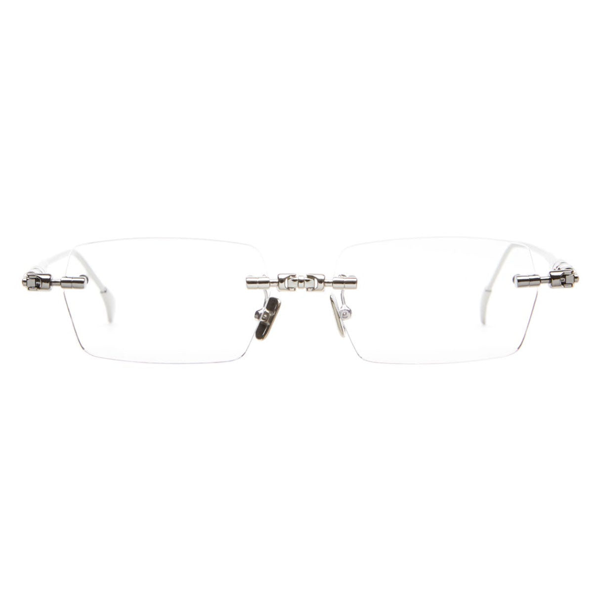 Kuboraum Occhiali da Vista H61 SG Argento/Trasparente Unisex
