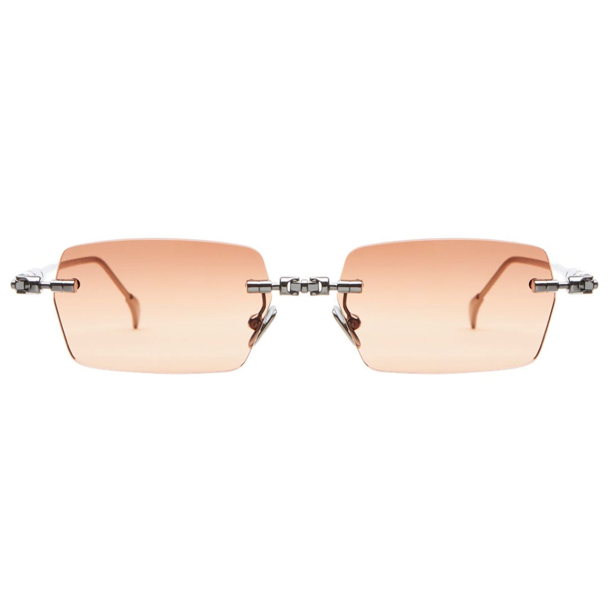 Kuboraum Sunglasses H61 GM Black/Orange Unisex