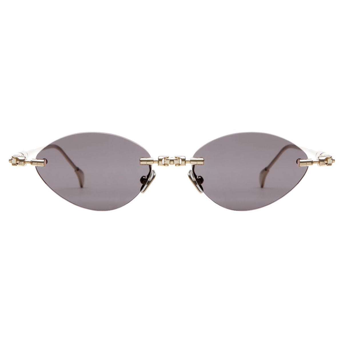 Kuboraum Sunglasses H65 LG Gold/Grey Unisex
