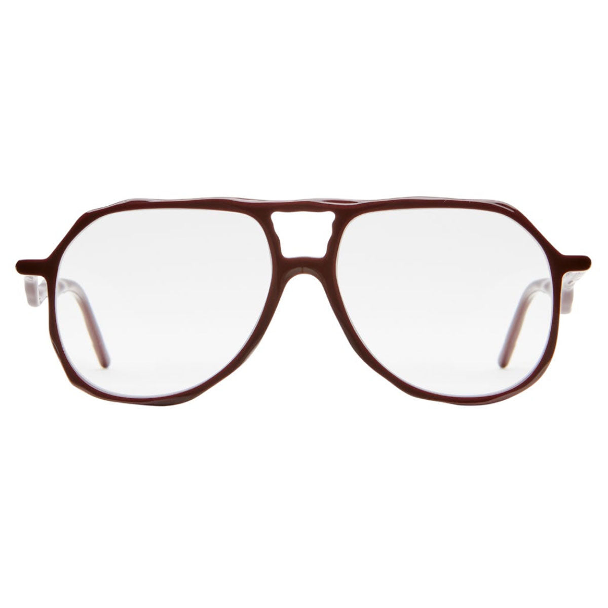 Kuboraum Eyeglasses L10 TS Havana/Transparent