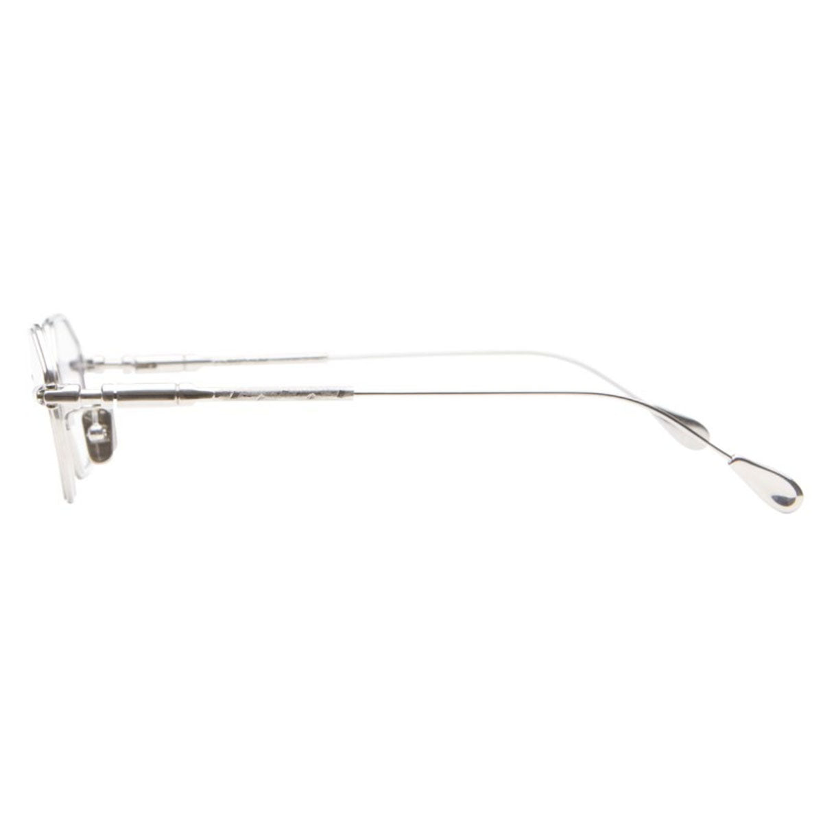 Kuboraum Eyeglasses H66 TM Silver/Transparent Unisex