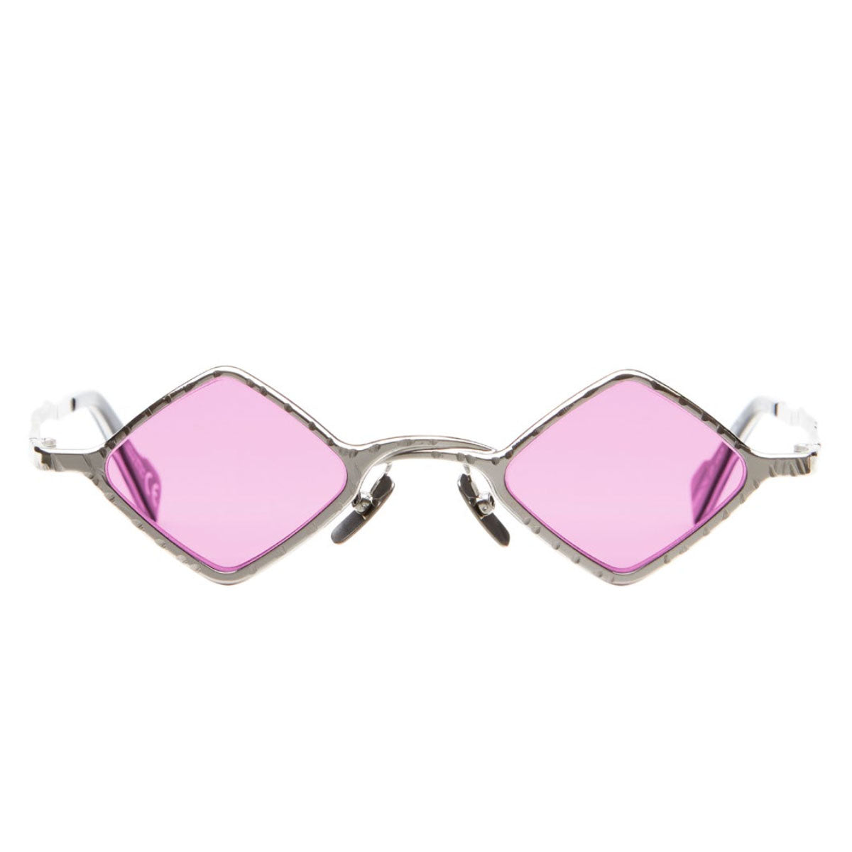 Kuboraum Occhiali da Sole Z14 SP Argento/Rosa Unisex 41 25 140