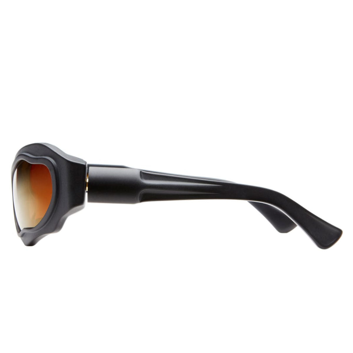 Kuboraum Occhiali da Sole E22 BM Nero/Arancione Unisex 58 23 130