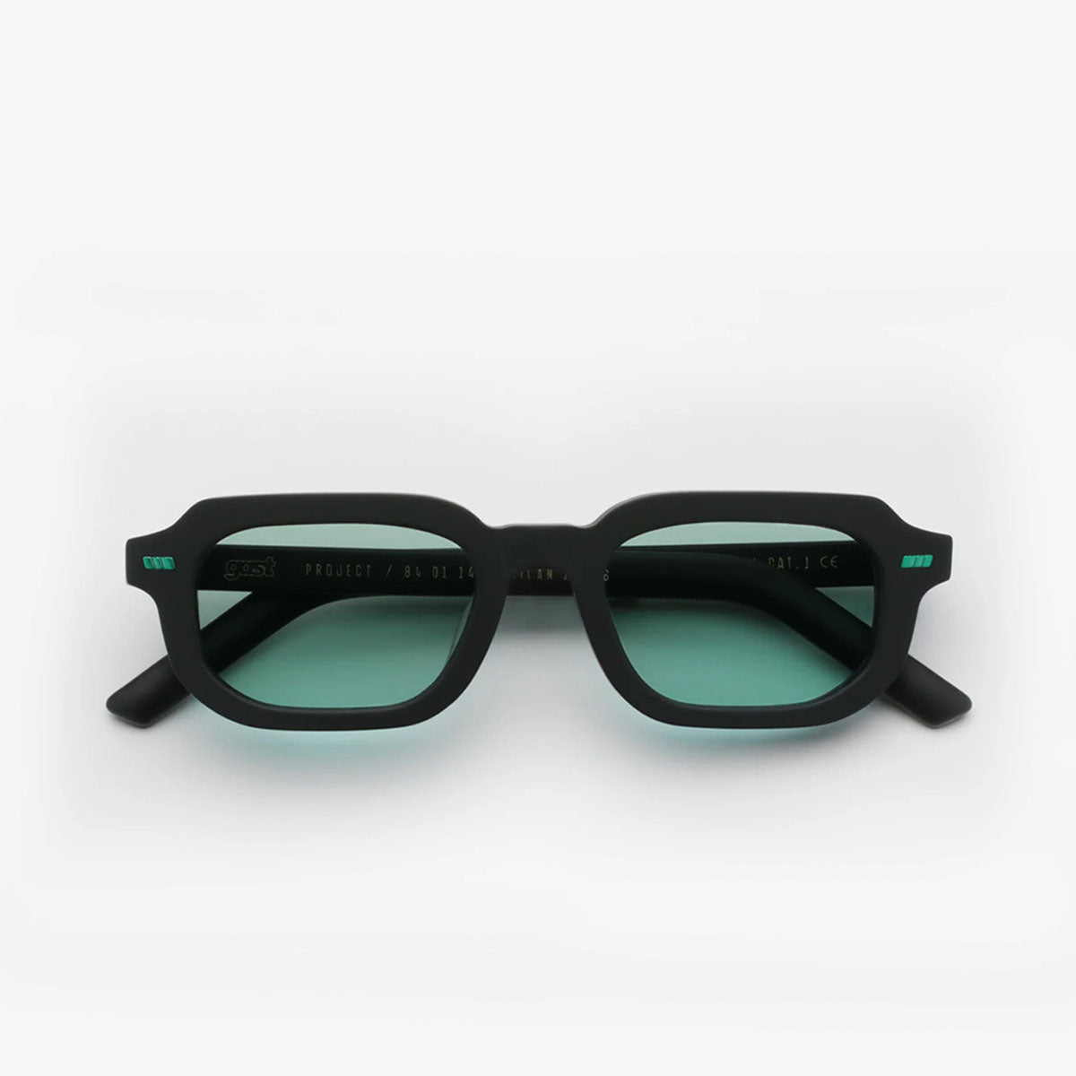 Gast Occhiali da Sole Pai Mint-Flavored PA02 Nero/Verde Unisex