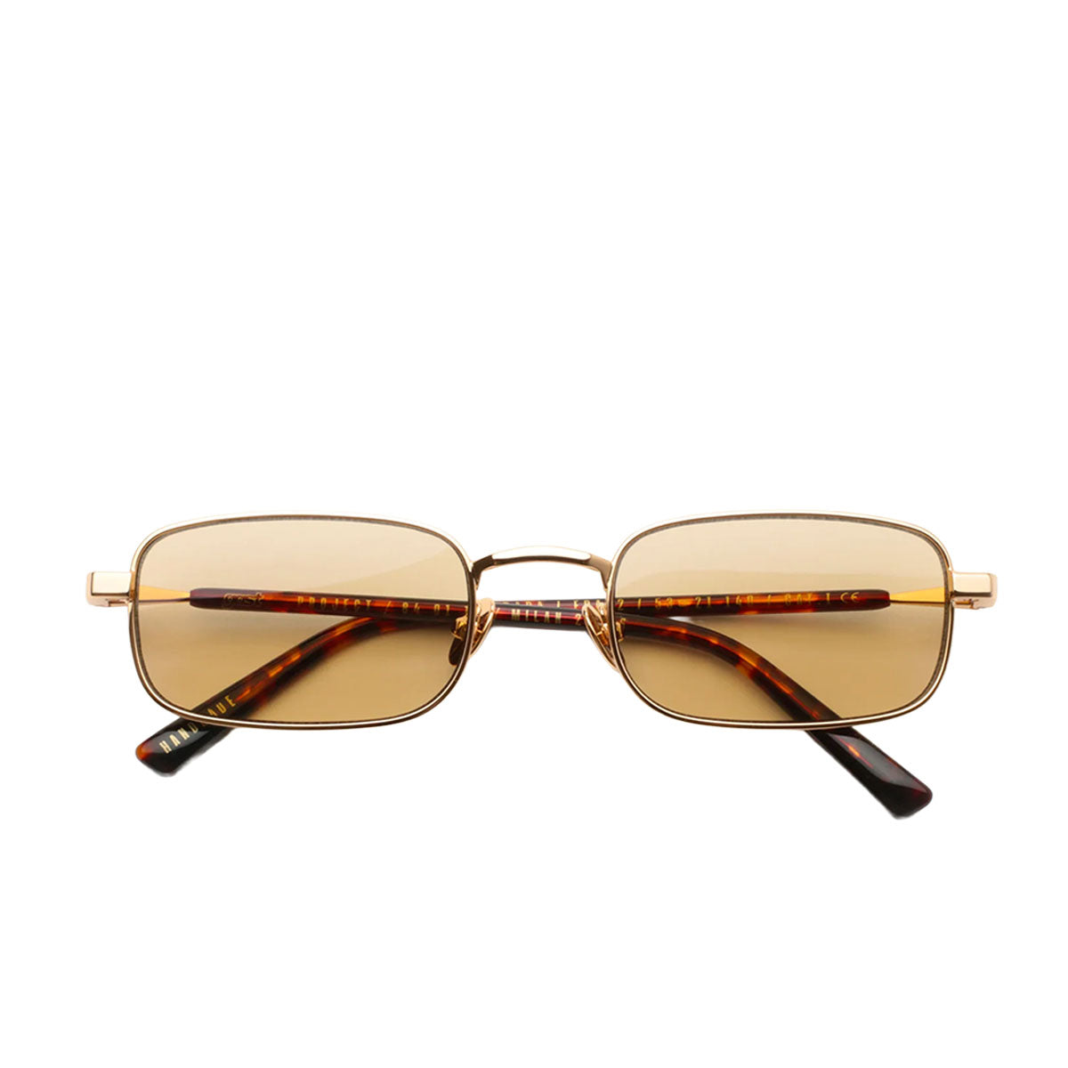 Gast Occhiali da Sole Edara Gold EDA02 Oro e Marrone/Beige Unisex