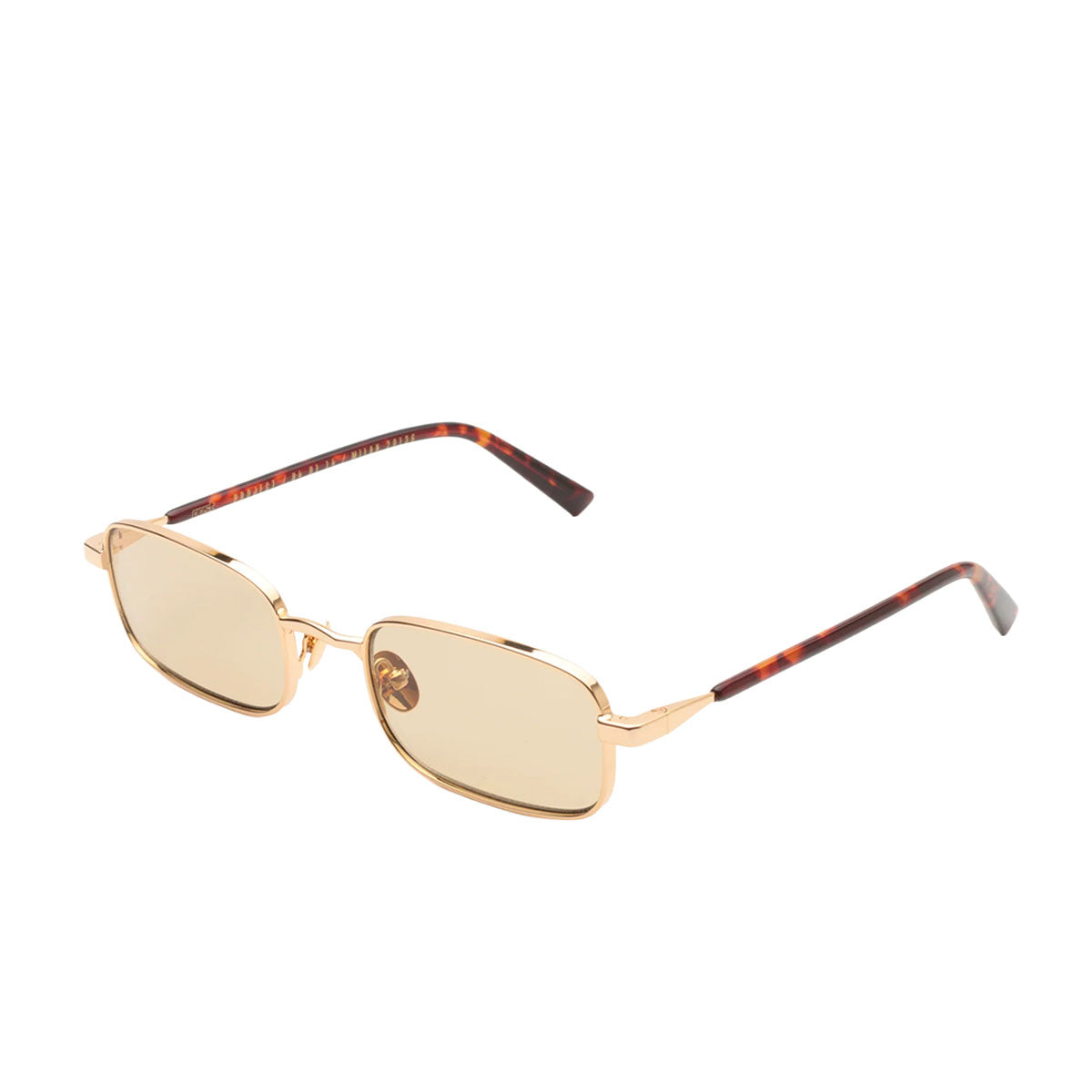 Gast Occhiali da Sole Edara Gold EDA02 Oro e Marrone/Beige Unisex