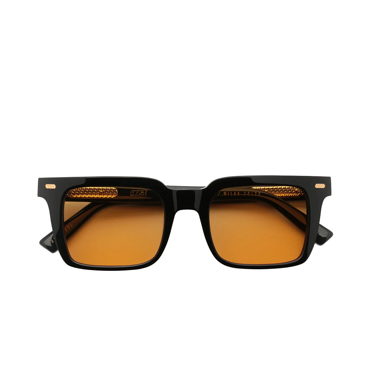 Gast Occhiali da Sole Drava Sandstone DRA03 Nero/Arancione Unisex