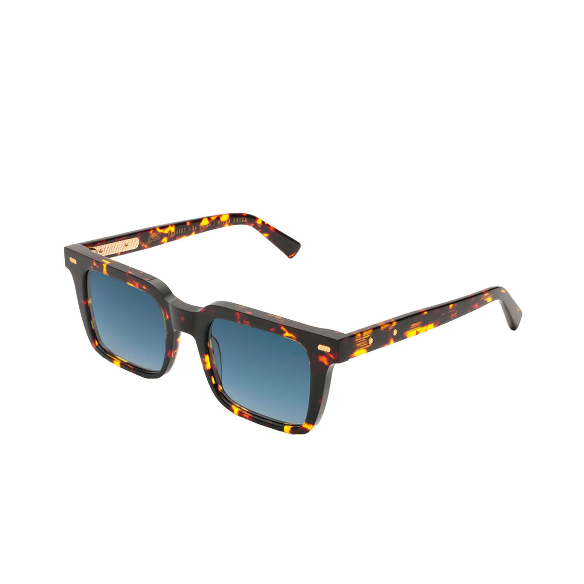 Gast Occhiali da Sole Drava Havana Flame DRA04 Marrone/Blu Unisex