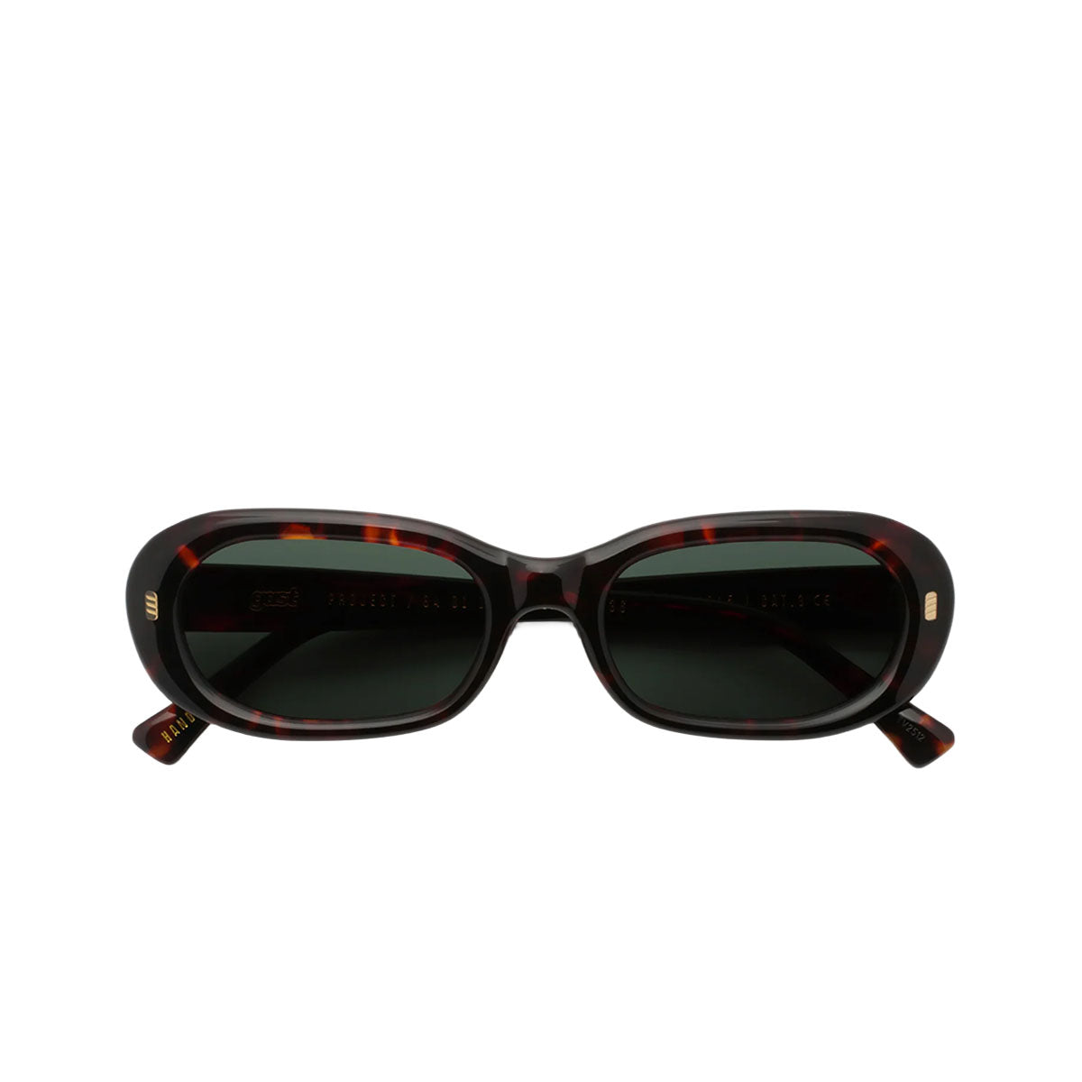Gast Occhiali da Sole Onda Black ON02 Marrone/Verde Unisex