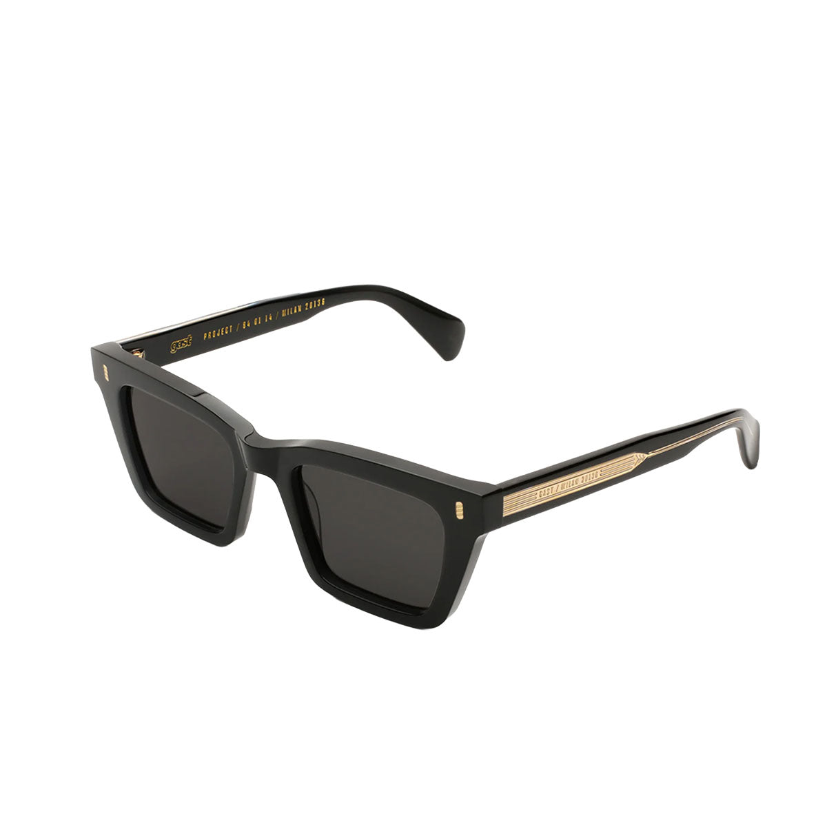 Gast Occhiali da Sole Zyron Black ZYR01 Nero/Grigio Unisex