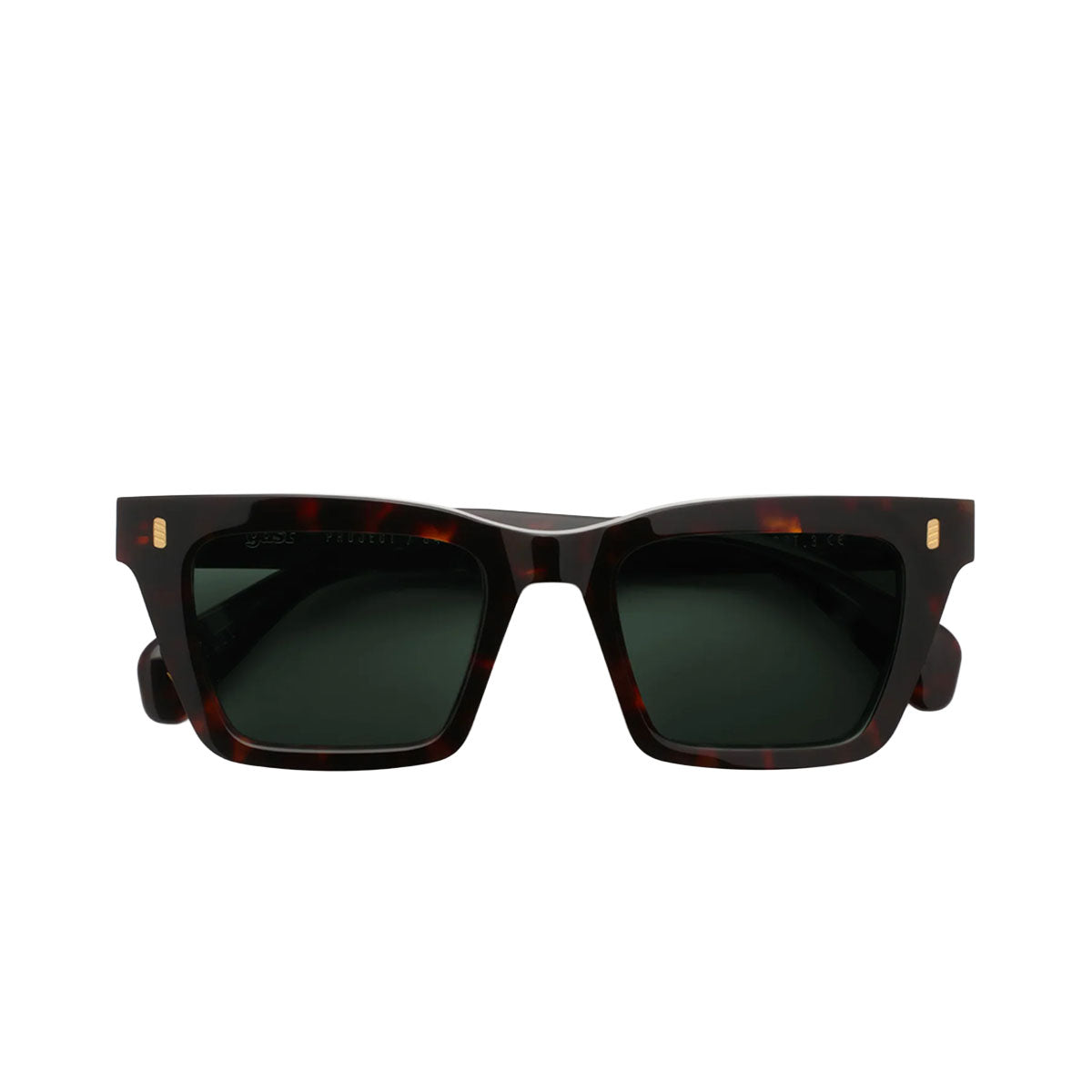 Gast Occhiali da Sole Zyron Classic Havana ZYR02 Marrone/Verde Unisex