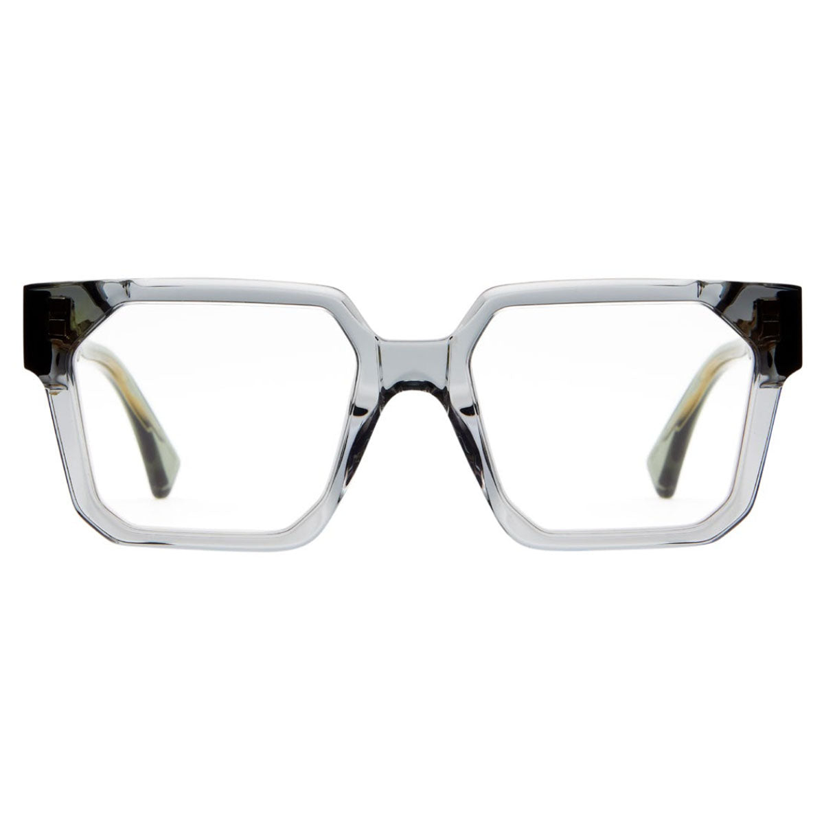 Kuboraum Occhiali da Vista I06 GY Grigio/Trasparente Unisex