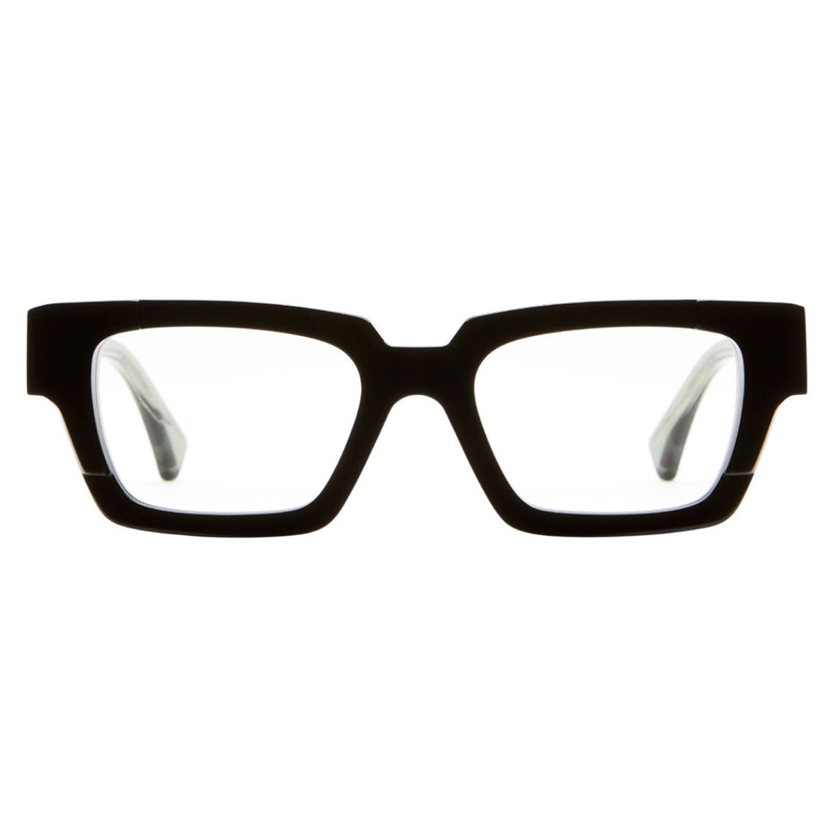Kuboraum Occhiali da Vista I01 BSB Nero/Trasparente Unisex
