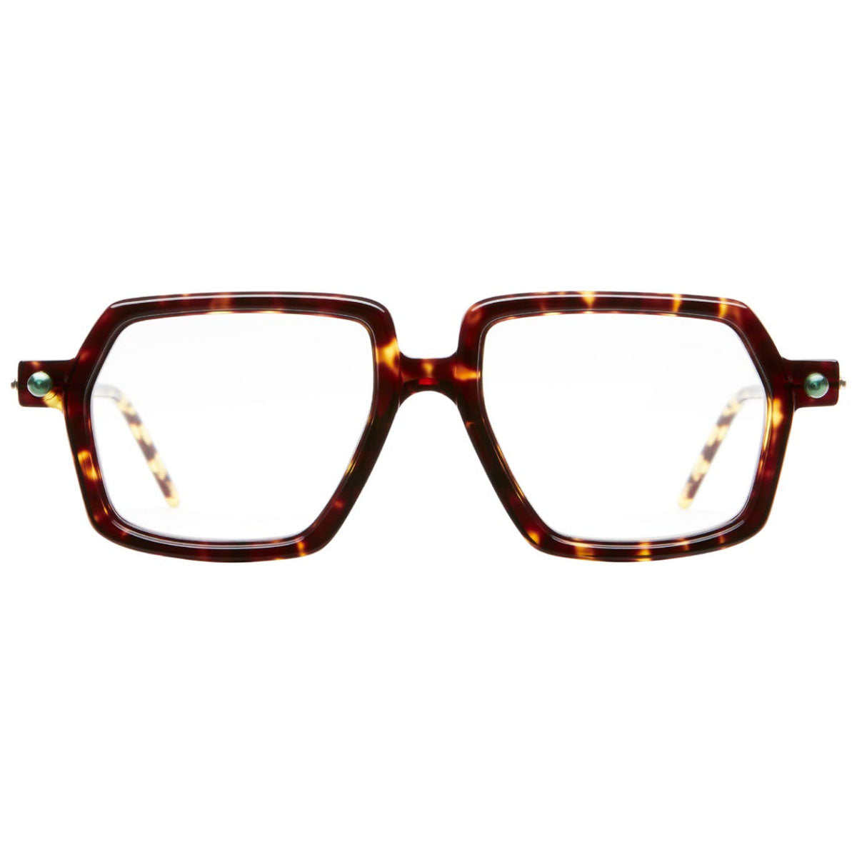 Kuboraum Occhiali da Vista P32 TA Marrone/Trasparente Unisex