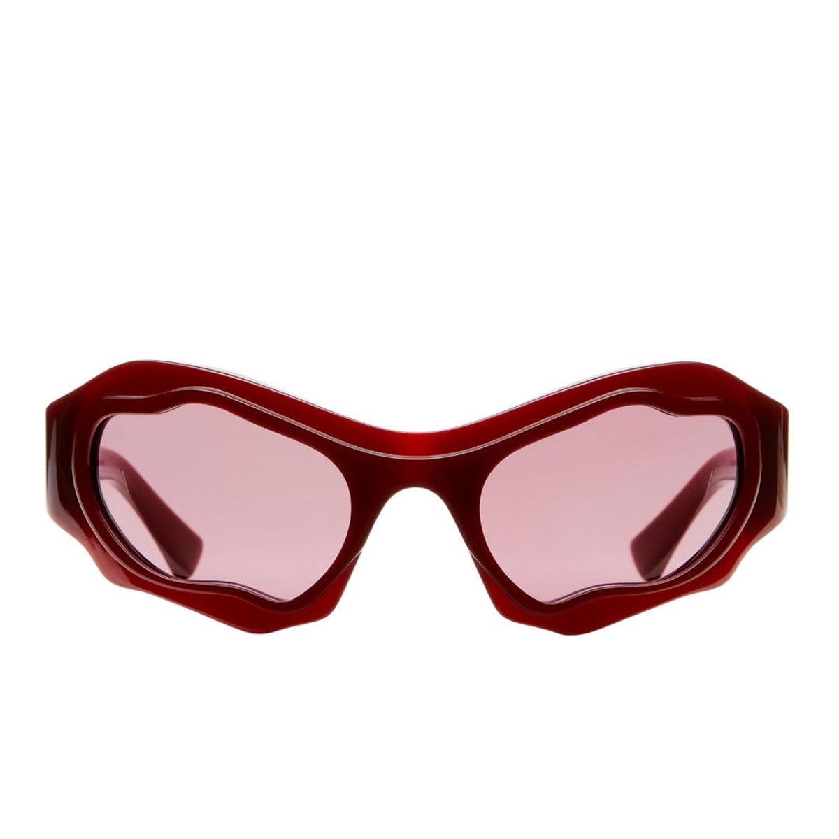 Kuboraum Occhiali da Sole E22 BX Rosso/Rosa Unisex 58 23 130