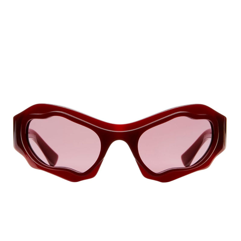 Kuboraum Occhiali da Sole E22 BX Rosso/Rosa Unisex 58 23 130