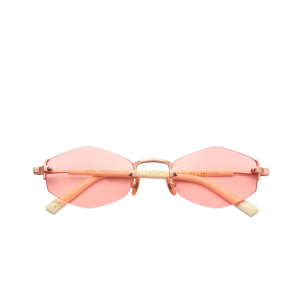 Gast Occhiali da Sole Lunar Matte Rose Gold LU01 Oro/Rosa Unisex