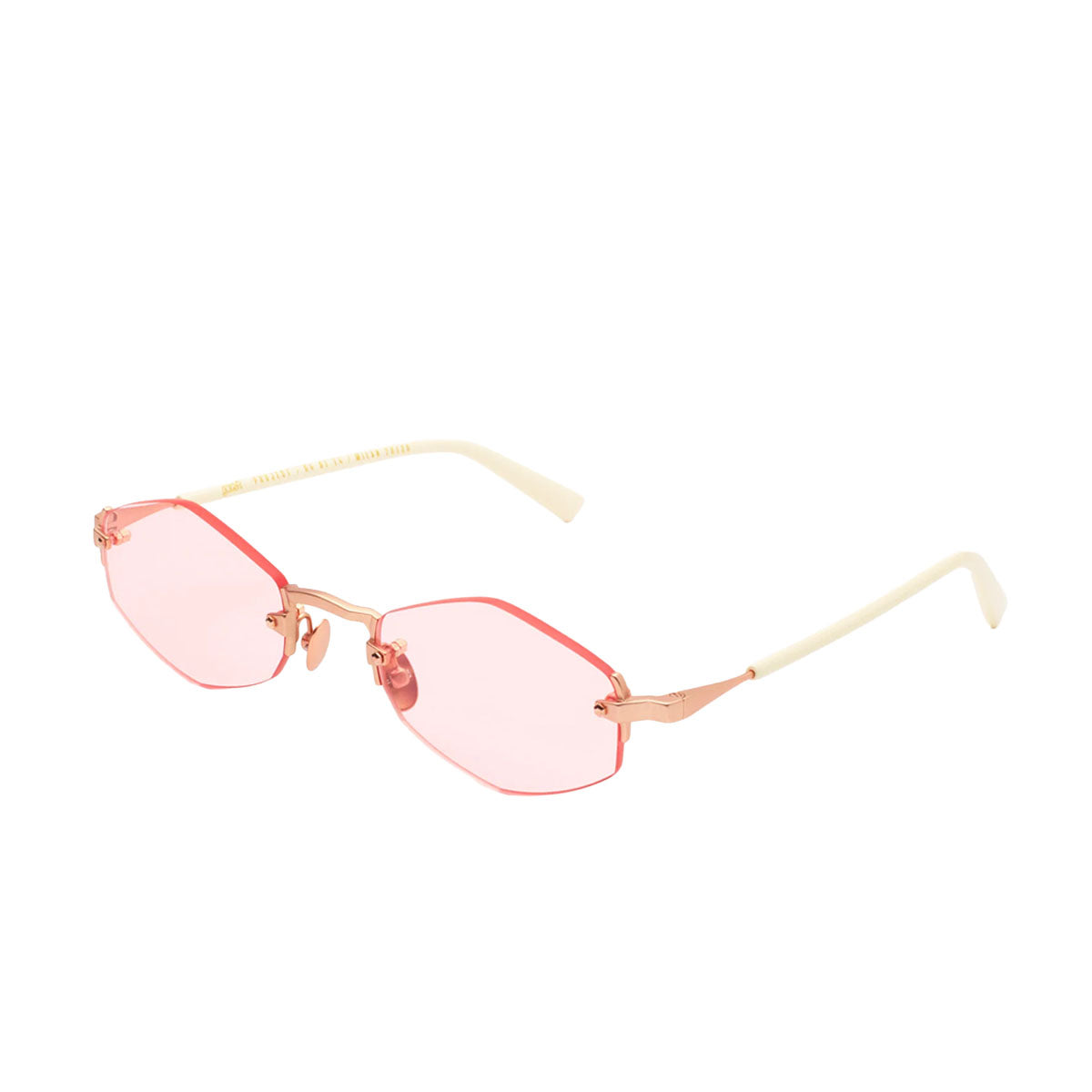 Gast Occhiali da Sole Lunar Matte Rose Gold LU01 Oro/Rosa Unisex