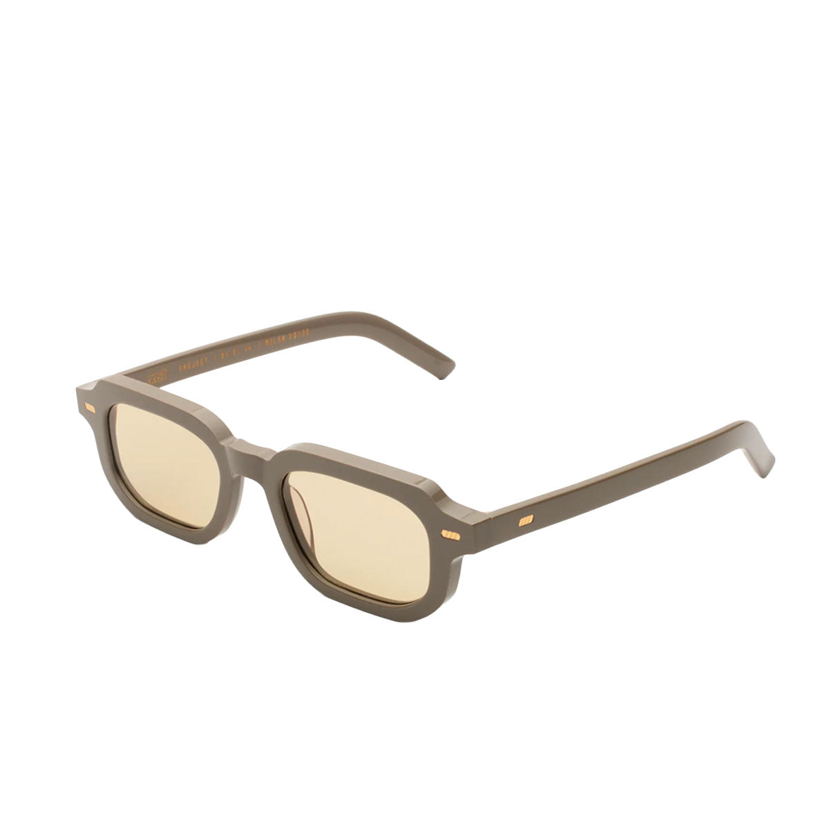 Gast Occhiali da Sole Pai Fango Olive PA010 Grigio/Beige Unisex