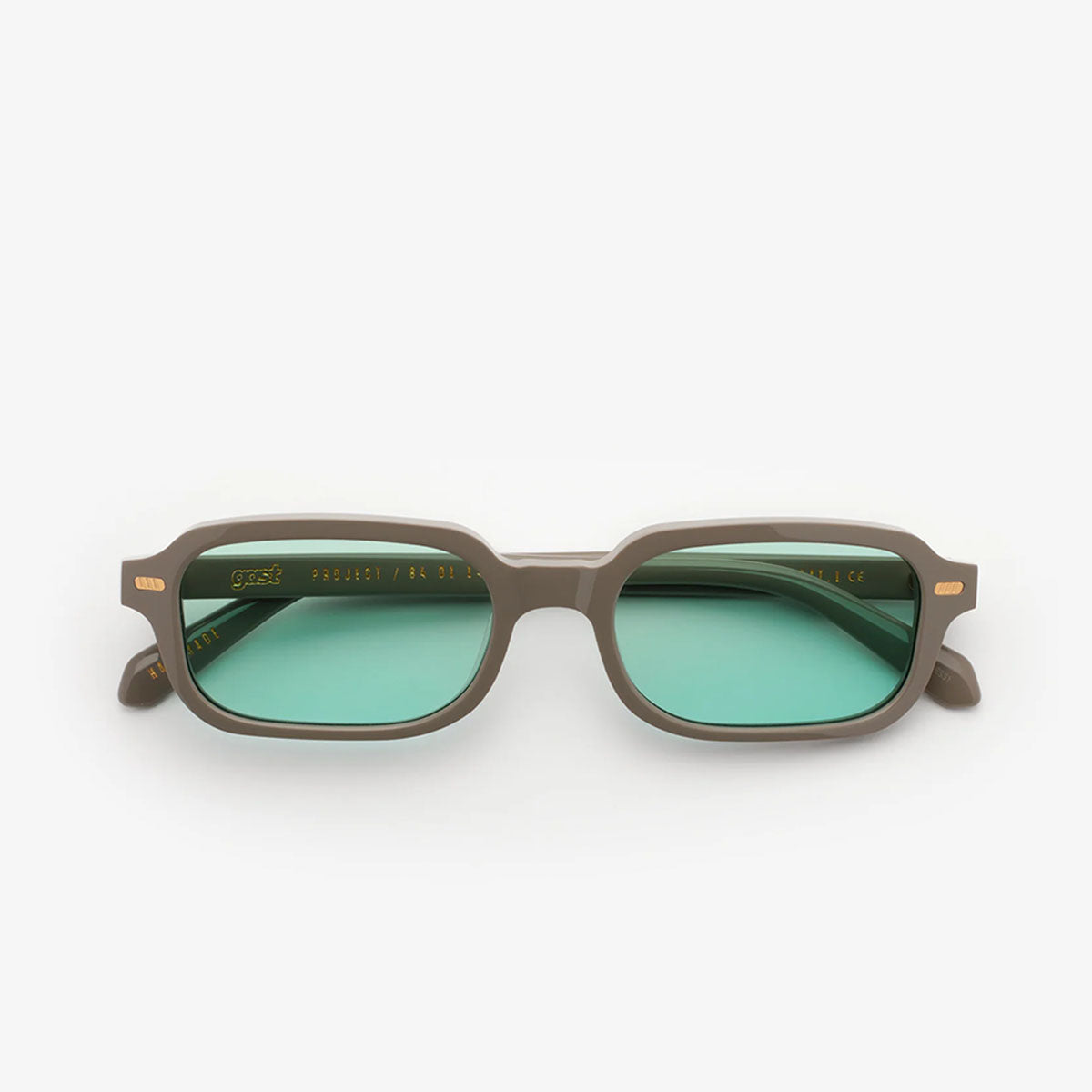 Gast Occhiali da Sole Voce Fango Mint-Flavored VOC04 Grigio/Verde Unisex