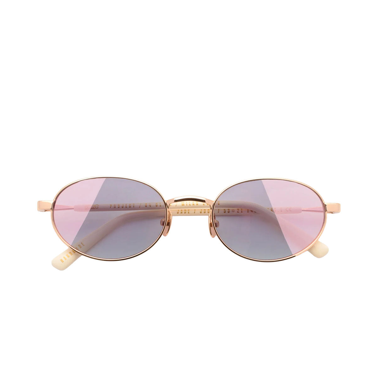 Gast Occhiali da Sole Jade Eggshell JD03 Oro/Rosa Unisex