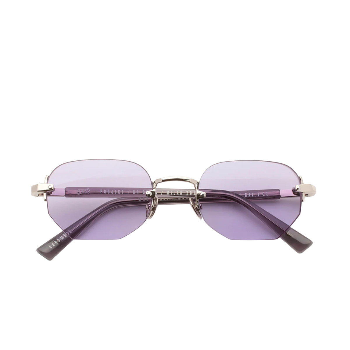 Gast Occhiali da sole Moonstone Silver MNS03 Argento/Viola Unisex