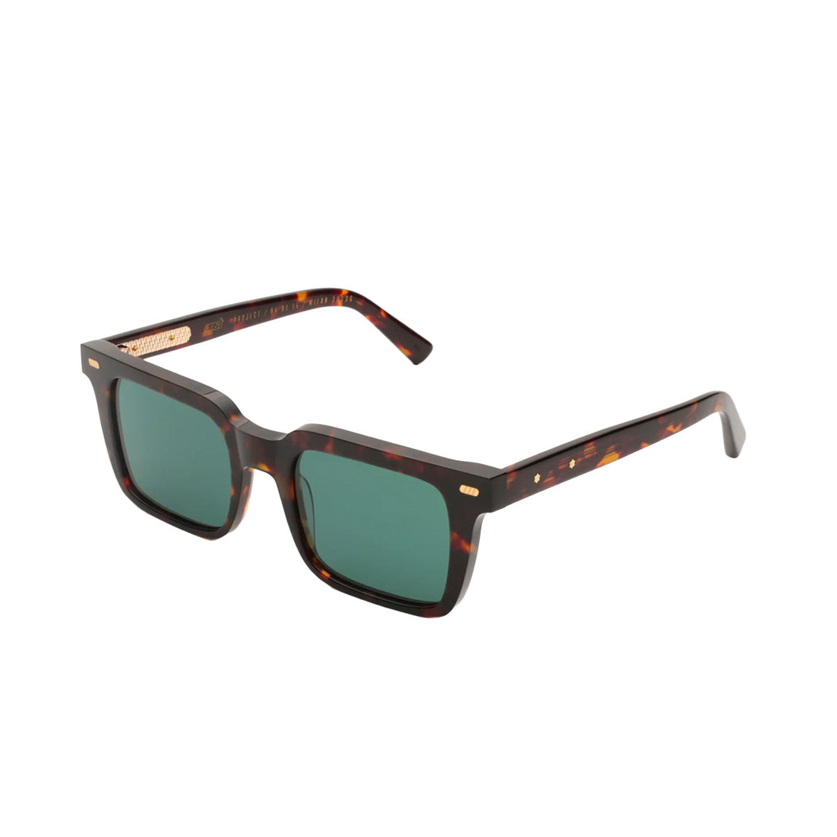 Gast Occhiali da Sole Drava Classic Havana DRA02 Marrone/Verde Unisex
