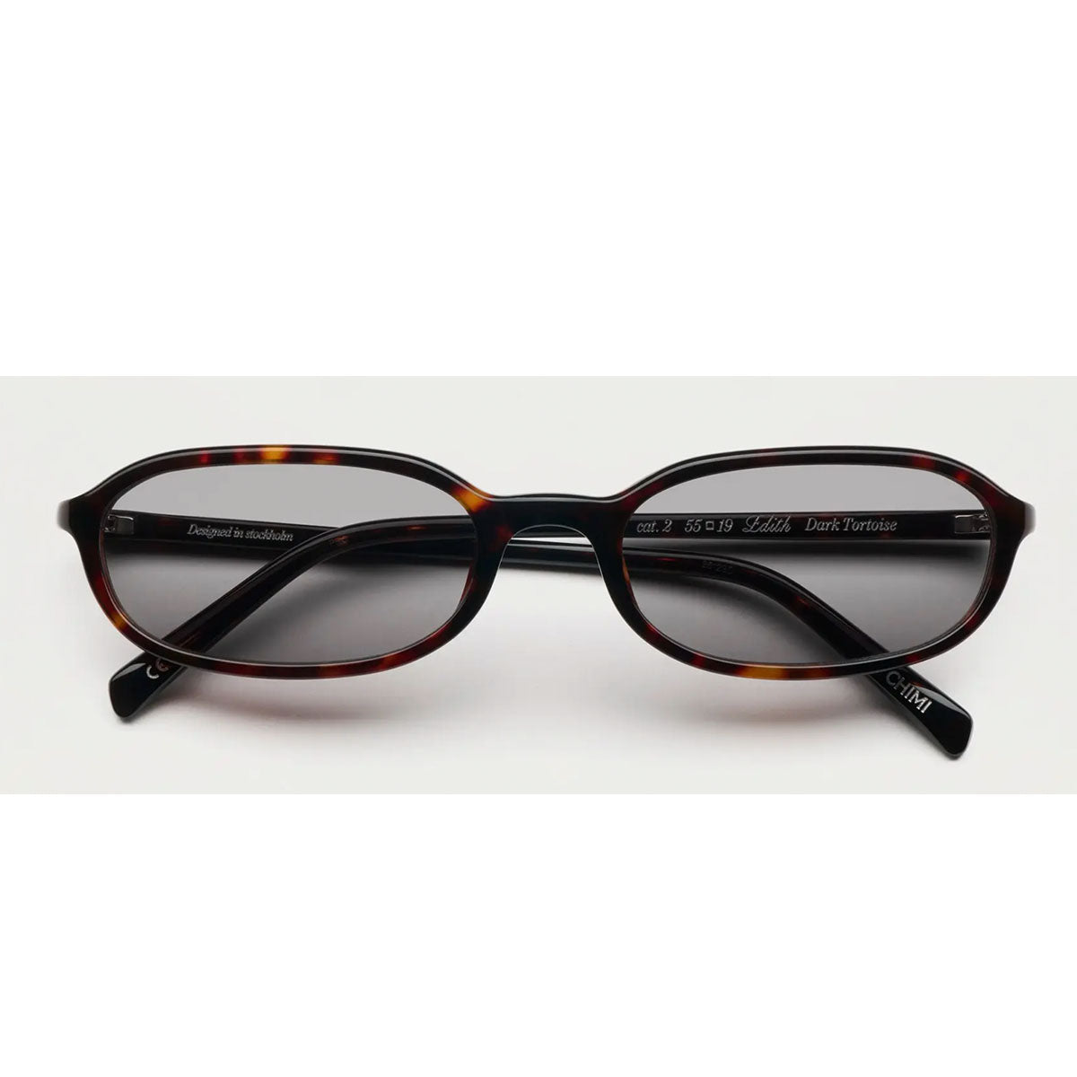 Chimi Occhiali da Sole Edith Dark Tortoise Marrone/Grigio Unisex