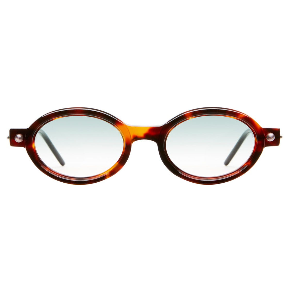 Kuboraum Occhiali da Sole P6 HAG Marrone/Verde Unisex