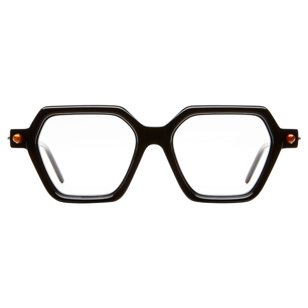 Kuboraum Occhiali da Vista P36 BS Nero/Trasparente Unisex