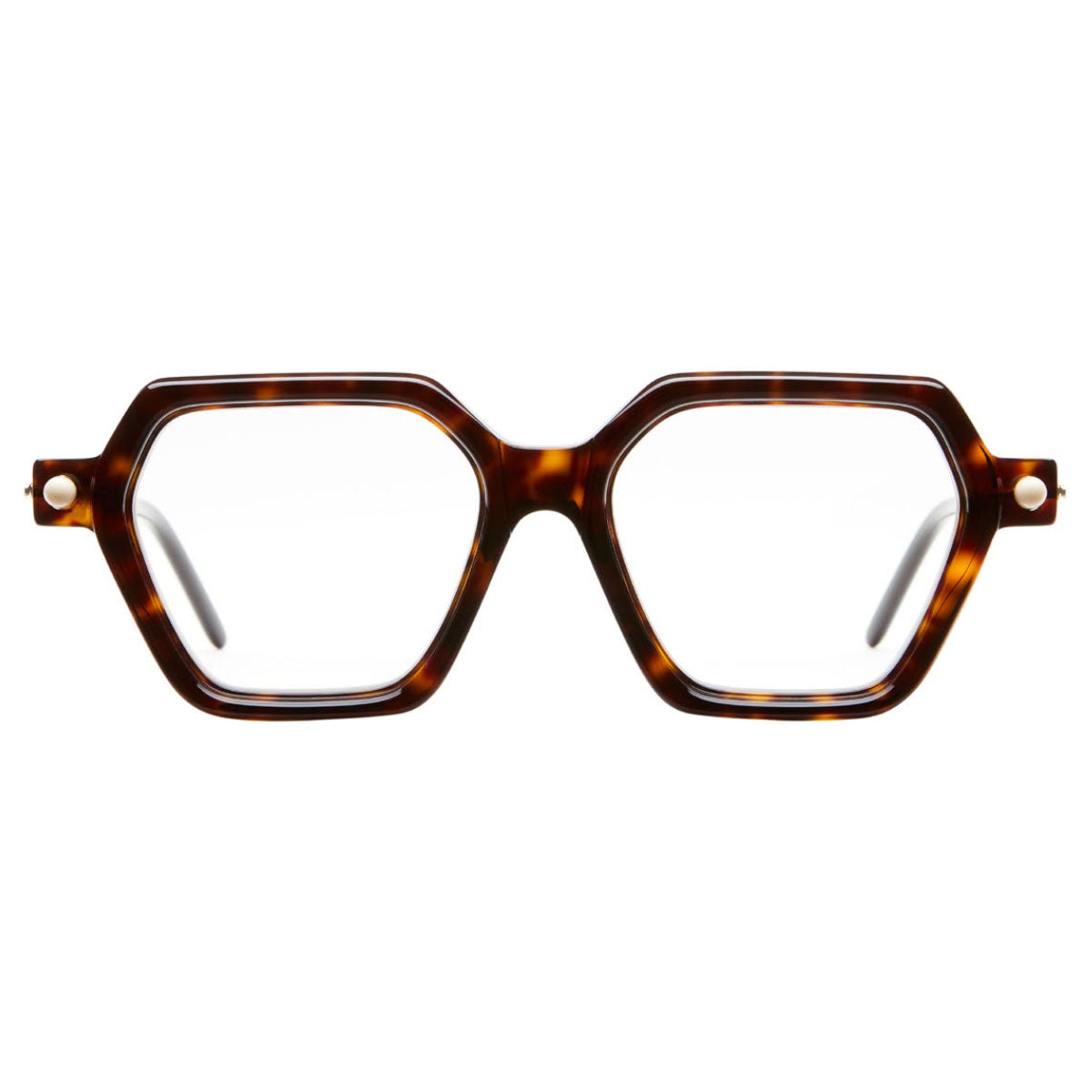 Kuboraum Occhiali da Vista P36 TI Marrone/Trasparente Unisex