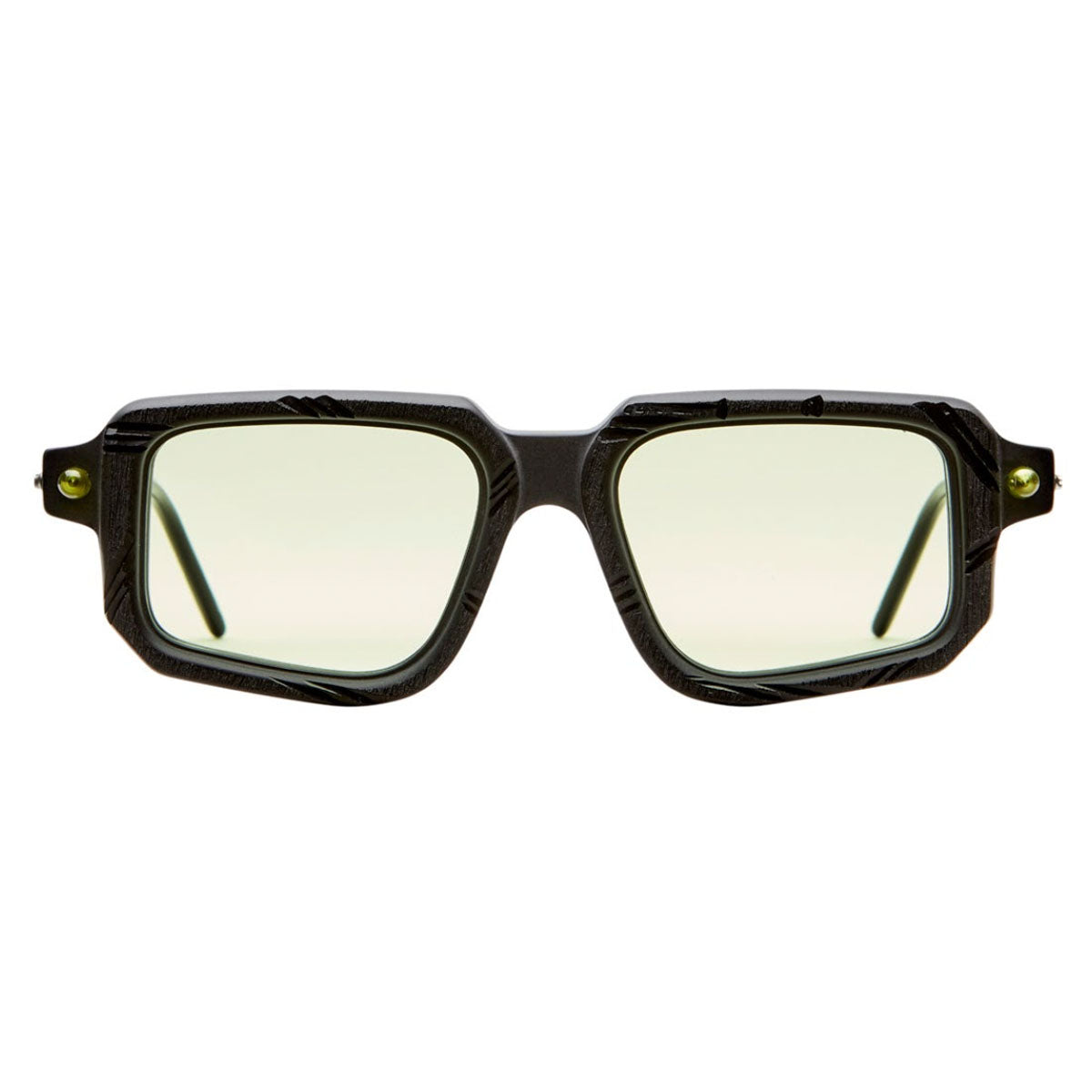 Kuboraum Occhiali da Sole P23 BML SH Nero/Verde Unisex