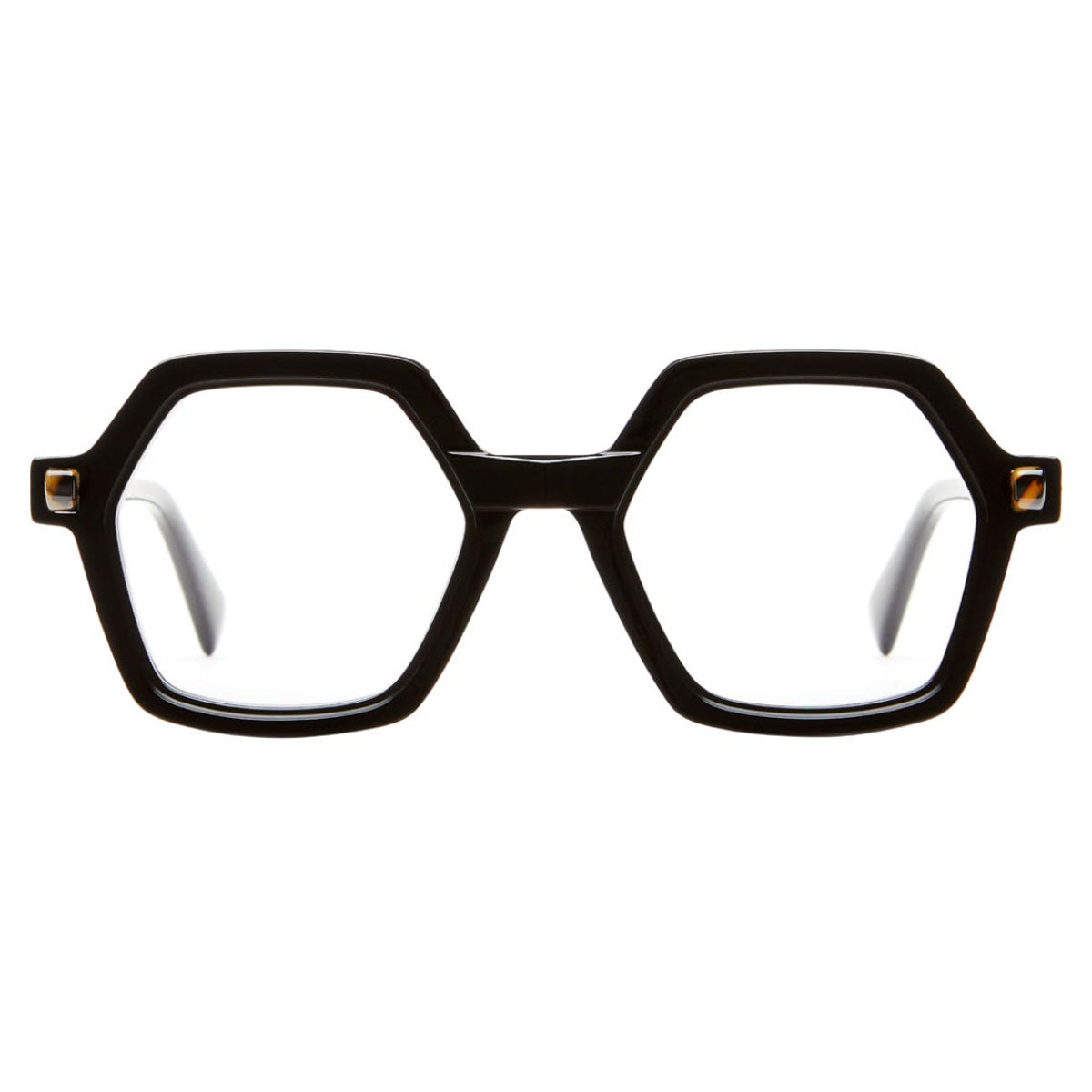 Kuboraum Occhiali da Vista Q8 BS Nero/Trasparente Unisex