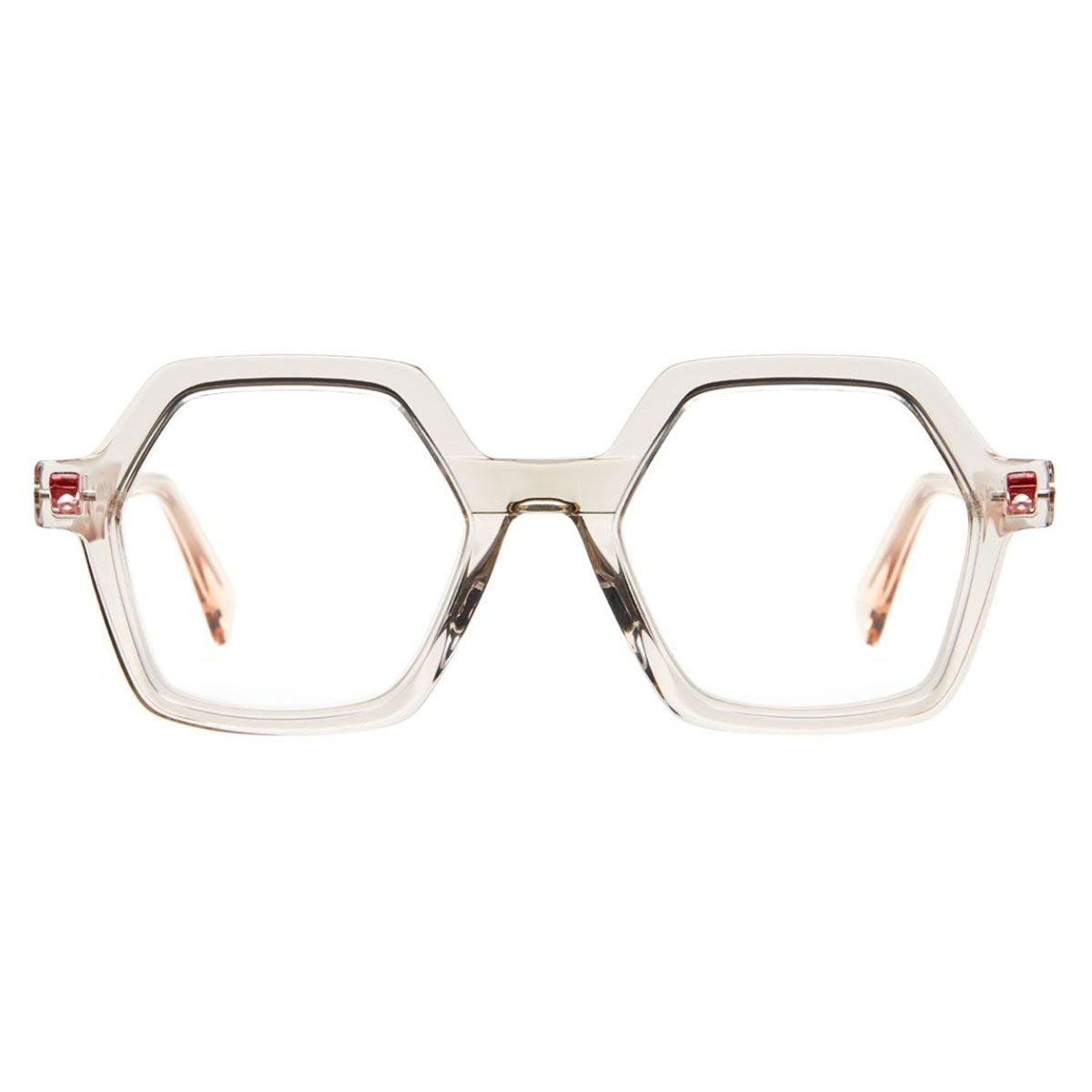 Kuboraum Occhiali da Vista Q8 VT Trasparente/Trasparente Unisex
