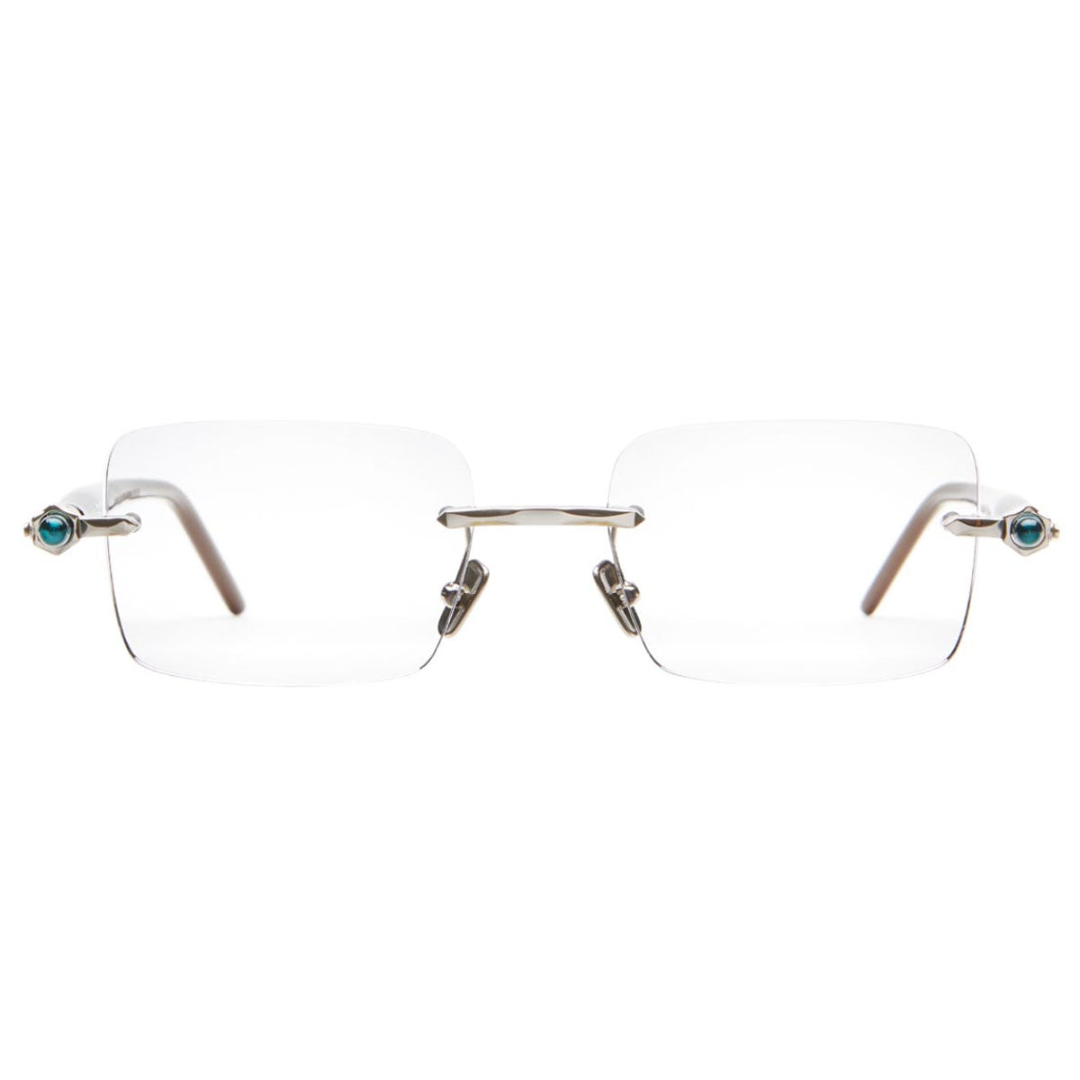 Kuboraum Occhiali da Vista P56 SI GW Argento/Trasparente Unisex