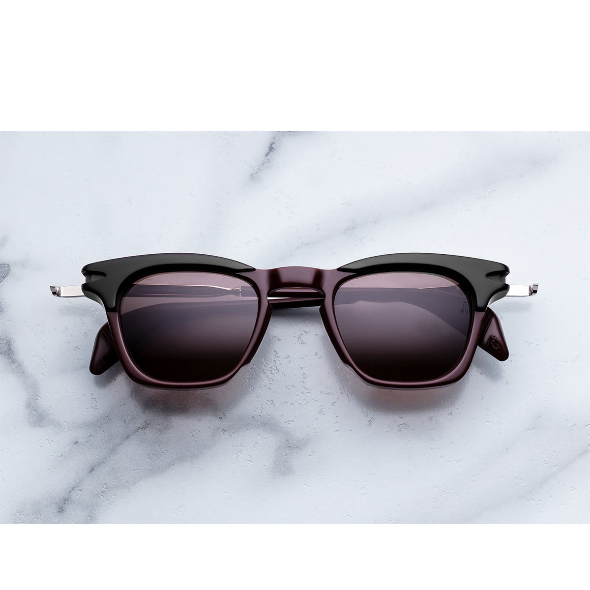 Jacque Marie Mage Occhiali da Sole Kennedy Bordeaux Empire Bordeaux/Marrone Unisex 46 23 137