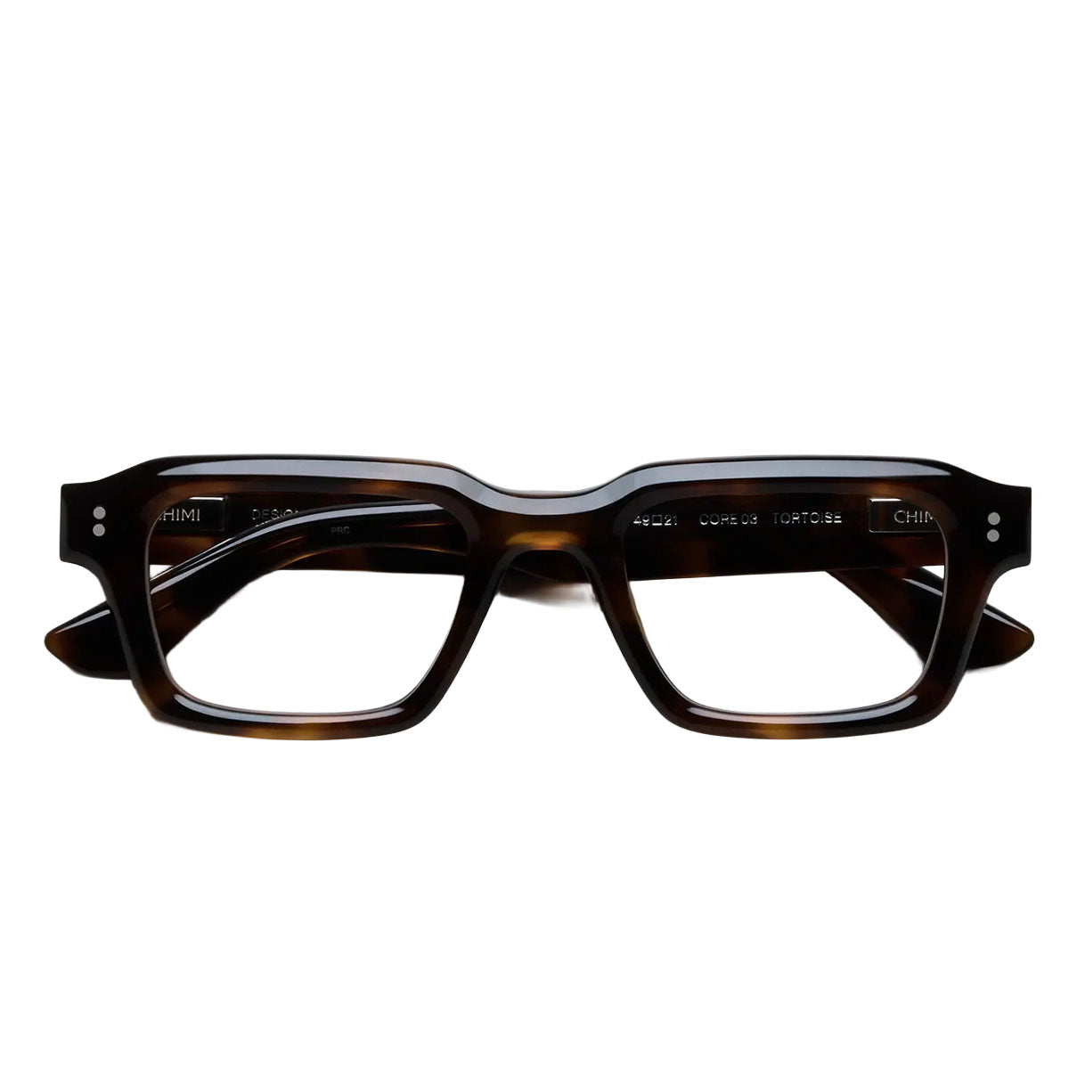 Chimi Occhiali da Vista Core 03 Tortoise Marrone/Trasparente Unisex 49 21 143