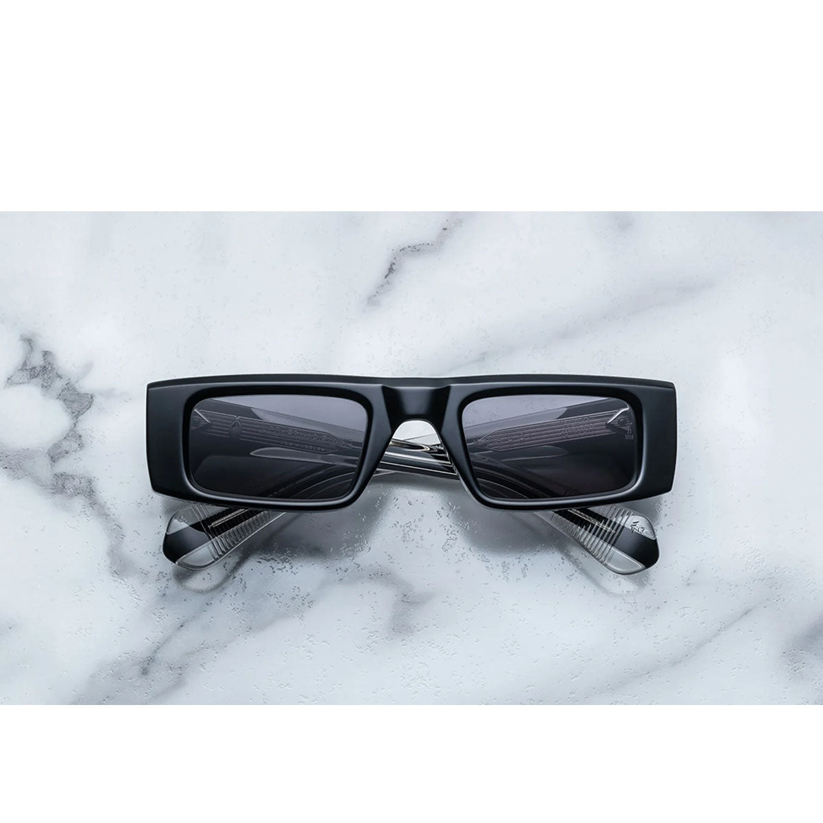Jacque Marie Mage Occhiali da Sole Rimbaud Titan Nero/Grigio Unisex 50 25 145