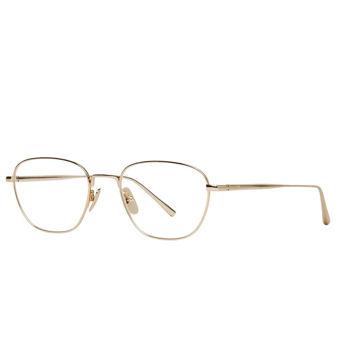 Chimi Occhiali da Vista Titan Polygon Gold Oro/Trasparente Unisex 52 19 145