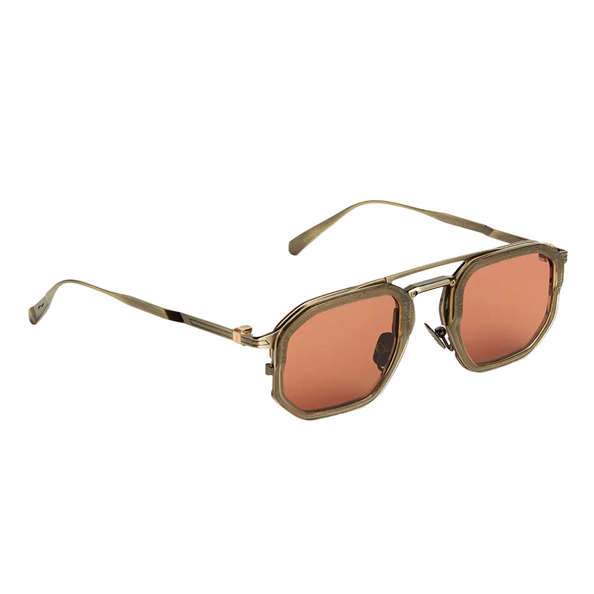 Movitra Occhiali da Sole Nexus 04-C2 Crystal Mud Bronzo/Arancione Unisex
