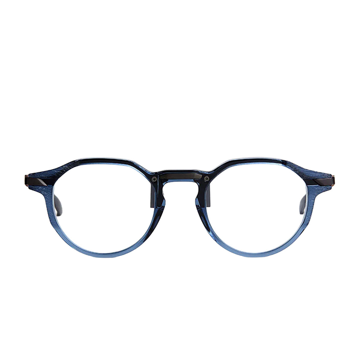 Movitra Occhiali da Vista Inceptus 03-C2 Royal Blue Blu/Trasparente Unisex