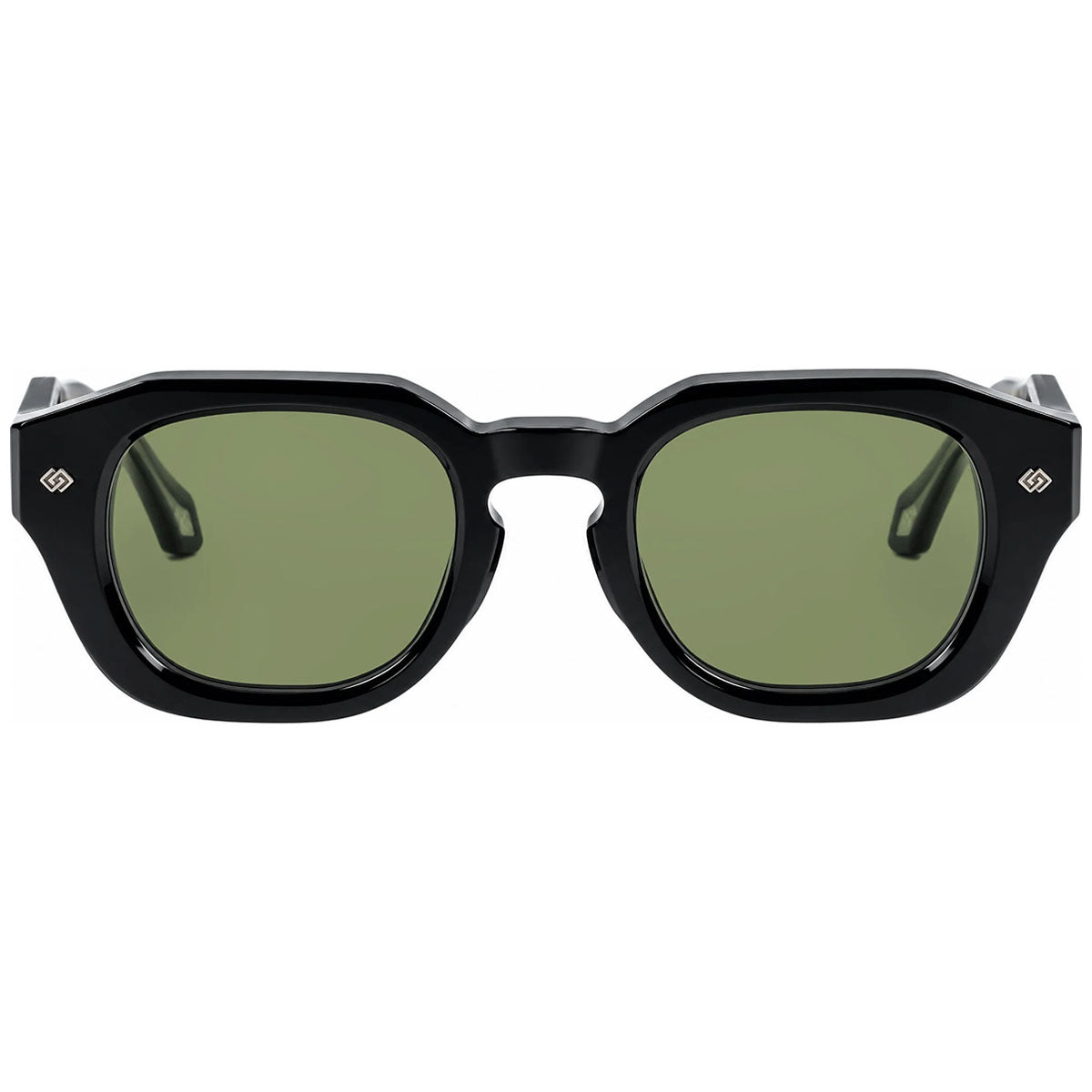 Daizo Occhiali da Sole Ludo Black Nero/Verde
