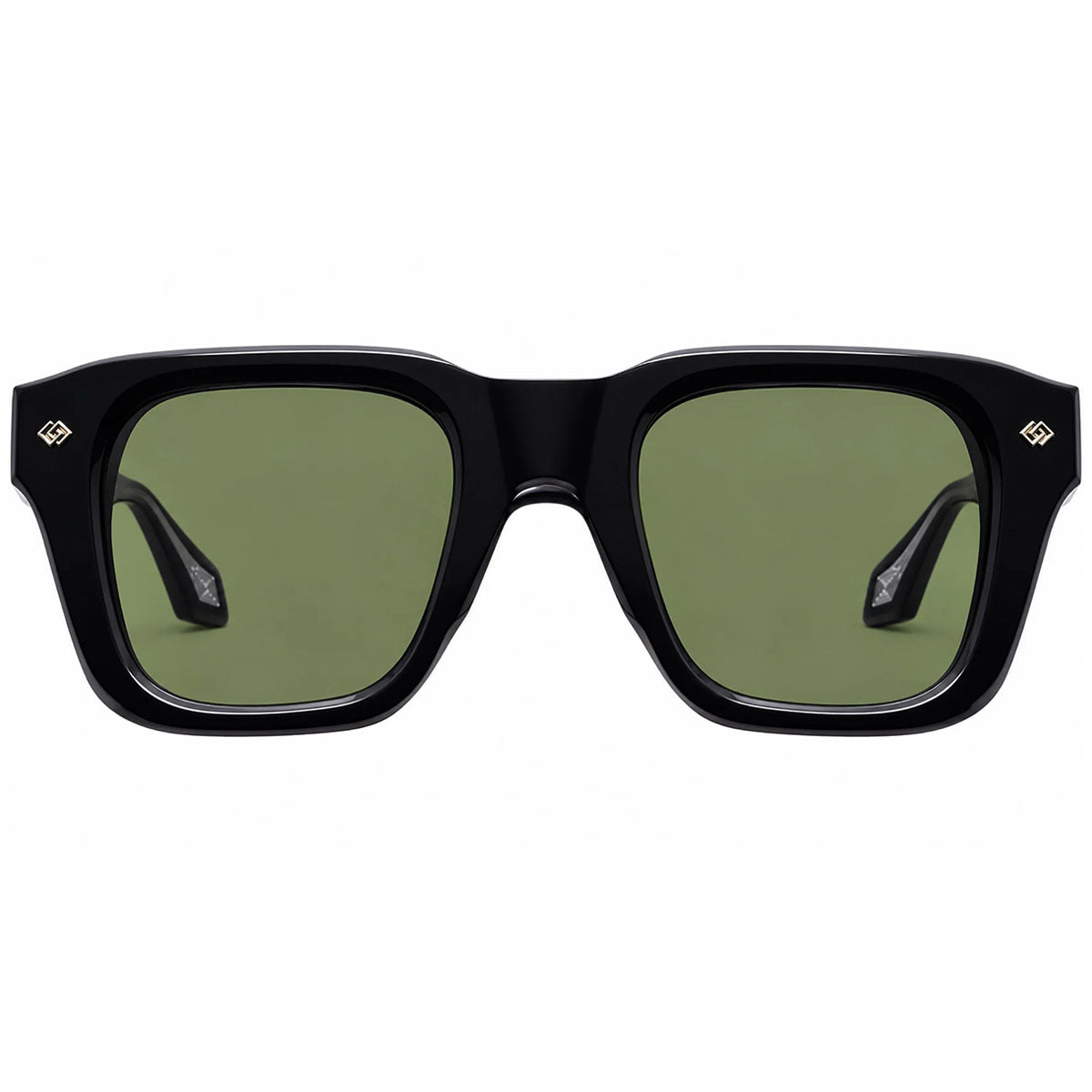 Daizo Occhiali da Sole Kimihiko Black Nero/Verde
