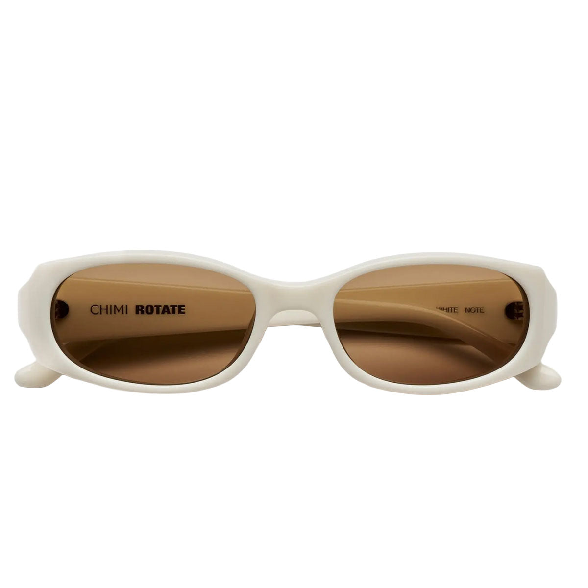 Chimi Occhiali da Sole Note White Bianco/Marrone Unisex