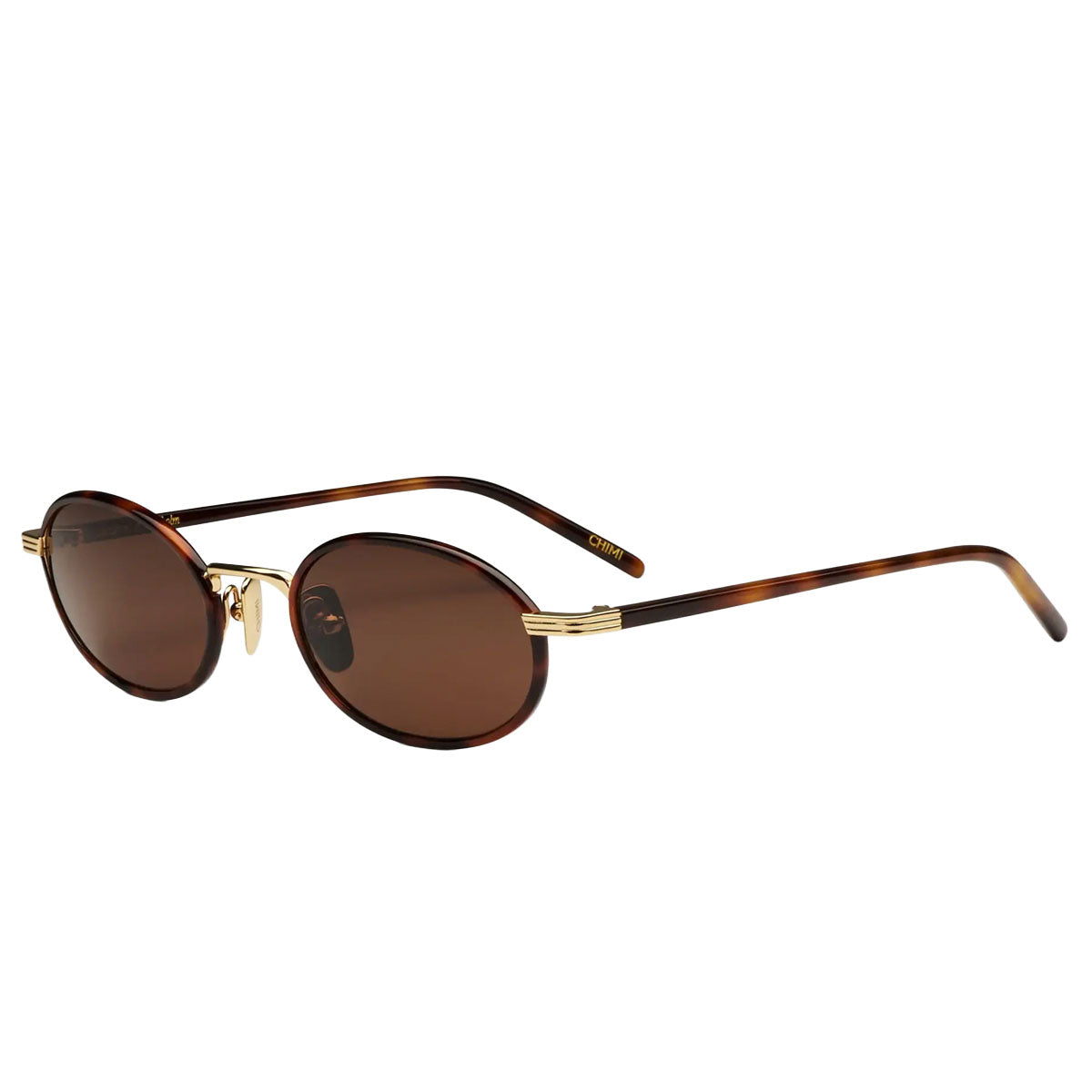 Chimi Occhiali da Sole Lea Royal Tortoise Havana e Oro/Marrone Unisex