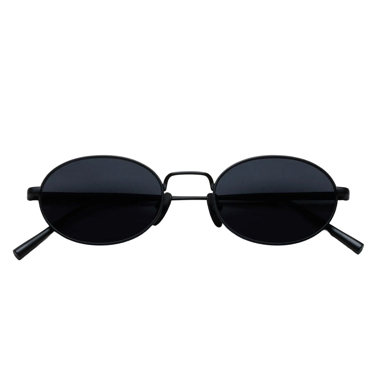 Chimi Occhiali da Sole Titan Oval Black Nero/Grigio Unisex