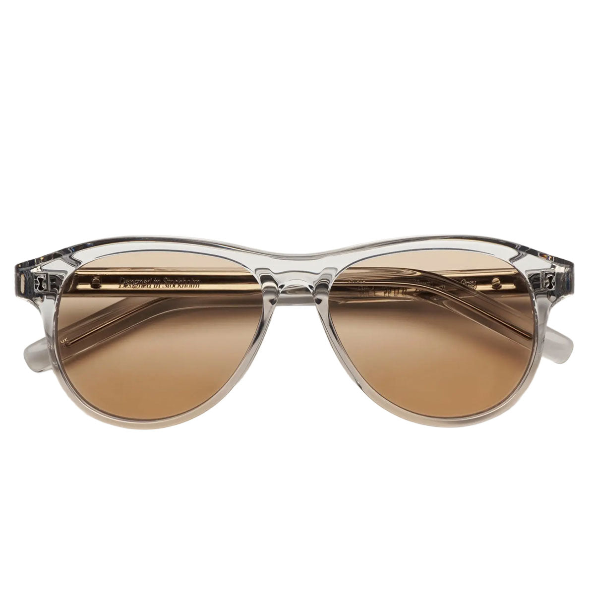 Chimi Occhiali da Sole Fargo Grey Trasparente/Marrone Unisex