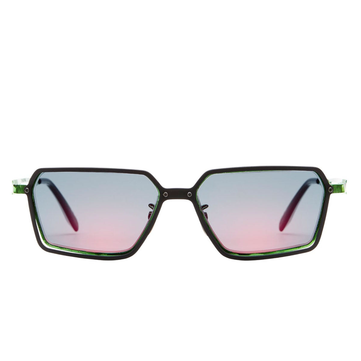 Kuboraum Occhiali da Sole H15 HB Verde/Blu Unisex 58 26 140