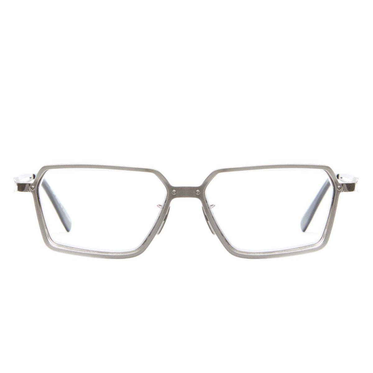 Kuboraum Occhiali da Vista H15 SI Argento/trasparente Unisex 58 26 140