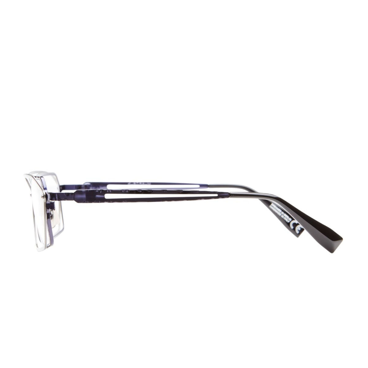 Kuboraum Occhiali da Vista H15 GB Nero Blu/trasparente Unisex 58 26 140
